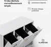 Klarstein Ordnungshüter 3 Poubelle de tri sélectif - Voir les images du produit 2