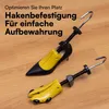 H&S Zestaw 2 prawide do butw dla mczyzn i kobiet - EU 37-41 Podgląd zdjęcia produktu 5