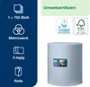 Tork 130080 Papiertuch 750 Blätter 255 m Blau (130080) Podgląd zdjęcia produktu 5