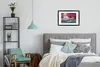 MuchoWow® Gerahmtes Poster Wasserfall - Regenbogen - Bäume Produktbild-Vorschau 5