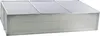 A silver cold frame greenhouse with a transparent lid. Náhled obrázku produktu