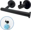 Sanics Orca Toiletten-Accessoires-Set Schwarz - Produktbild-Vorschau 1