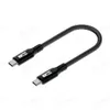 Cavo dati USB-C 3.2 gen2 cavo di ricarica corto Cavo Type-C Anteprima dell’immagine prodotto 1