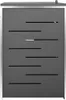 Box na odpadky pro 4 koše 276,5x77,5x115,5 cm nerezová ocel Náhled obrázku produktu 6