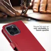 Selencia Bibliothèque en cuir véritable pour l'Apple iPhone Voir les images du produit 2