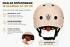 Kask Dziecięcy Rowerowy Hulajnoga LED Regulacja 50-56 cm Podgląd zdjęcia produktu 5