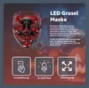 LED strašidelná maska červená - ako z filmu Očista s 3X Náhľad obrázku produktu 2