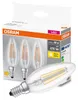 OSRAM LED BASE FILAMENT CLB 40 4W/827 kl. 470LM E14 VE=3 Náhled obrázku produktu 4