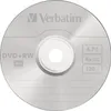 A top-down view of a silver DVD+RW disc with text and logos printed on it. Anteprima dell’immagine prodotto