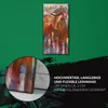 Leinwand Wanduhr Wandkunst Uhr Geräuschlos Kunstdruck 30x60 Produktbild-Vorschau 5