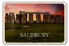 Blechschild Städte Salisbury Stonchenge England UK 18x12cm Produktbild-Vorschau 1