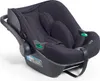 A black baby car seat is shown from a side angle on a white background. Produktbild-Vorschau