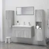 vidaXL Koupelnová skříňka Grey Sonoma 30x30x130 cm Dřevěný Náhled obrázku produktu 3