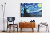 A living room scene with a painting, chair, and cabinet. Náhled obrázku produktu