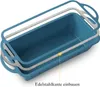 Brotbackform,Silikon Kastenbackform mit Edelstahlrahmen, Produktbild-Vorschau 3