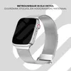 Strap-it Apple Watch Armband Milanese (Silber) Produktbild-Vorschau 4