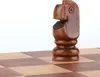 Jayseuw Schachspiel 29x29 cm Holz klappbares Schachbrett Produktbild-Vorschau 3
