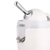 A close-up of a white electric citrus juicer with a silver lever. Podgląd zdjęcia produktu