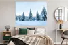 MuchoWow® Poster Winter - Schnee - Bäume 160x120 cm - Foto Produktbild-Vorschau 4