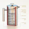 Kleine French Press Kaffeebereiter aus Edelstahl,Thermo Produktbild-Vorschau 8