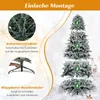 COSTWAY 240cm Künstlicher Weihnachtsbaum mit Schnee， Produktbild-Vorschau 6