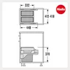 Hailo 3610941 AS Cargo Soft short 450 14/14 dunkelgrau mit Produktbild-Vorschau 4