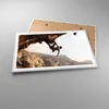 Gerahmtes Poster - Weißer Rahmen - Klettern extrem berge Produktbild-Vorschau 3