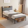 Bealife BF25 Twin Bed, Standard-Plattform-Bettgestell, Produktbild-Vorschau 3