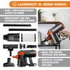 KRUMAD Vysávač 600 W - bezvreckový vysávač na podlahy s Náhľad obrázku produktu 3