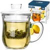 Vilde | Teebecher mit Sieb und Deckel 350 ml - Teeglas Produktbild-Vorschau 11