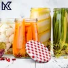 KADAX Set de couvercles de bocaux en métal "Valsta", avec 4 Voir les images du produit 6