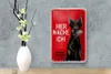 Blechschild Spruch 12x18cm Dobermann hier wache eigene Produktbild-Vorschau 5