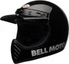 BELL Moto-3 Classic Helm - Glänzend Schwarz Produktbild-Vorschau 1