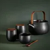 ASA Japandi Porzellan-Teekanne schwarz 1,5 L Produktbild-Vorschau 3