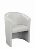 Cocktailsessel Clubsessel Weiß Farben Loungesessel Sessel Produktbild-Vorschau 1