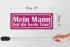 Holzschild Spruch 27x10cm Mein Mann hat die beste Frau Produktbild-Vorschau 6