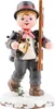 Winterkinder Kaminfeger (8cm) von Hubrig Volkskunst Produktbild-Vorschau 1