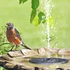 Solar-Brunnen Set für draußen - 45 x 23 cm Schale anthrazit Produktbild-Vorschau 10