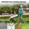 Wiltec Roue complète 3.00-4 pour Diable – 255 x 255 x 85 mm Voir les images du produit 5
