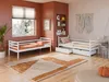 Hochbett 90x200 mit 2 Schubladen Etagenbett mit Produktbild-Vorschau 5