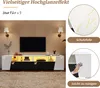 Mobile TV lucido Merax con illuminazione LED, moderno Anteprima dell’immagine prodotto 5