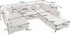 riess-ambiente Moderne XXL Wohnlandschaft KENT 305cm grün Produktbild-Vorschau 2