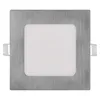 LED-Einbauleuchte NEXXO, quadratisch, silber, 7W, mit change CCT Produktbild-Vorschau