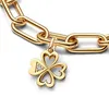 Pandora ME Heart Four-Leaf Clover Medallion Charm 763034C01 Náhled obrázku produktu 6