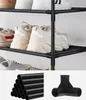 Songmics Schuhregal Metallgestell 10 Ebenen, 33 x 33 x 173 Produktbild-Vorschau 5