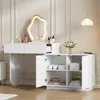 Coiffeuse Merax avec miroir LED, coiffeuse éclairée, 2 Voir les images du produit 5