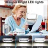 4X Leselupe mit Licht für Senioren Groß, Klappbar Leselupe, Produktbild-Vorschau 8