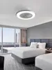 Ventilateur de plafond blanc mat avec éclairage | Voir les images du produit 2