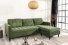 riess-ambiente Ecksofa STOCKHOLM 220cm grün Cordstoff Produktbild-Vorschau 2