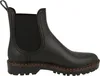 A black chelsea boot is shown against a white background. Produktbild-Vorschau